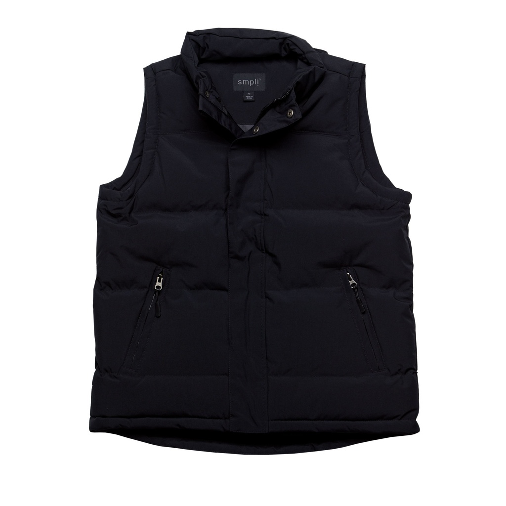 [SIJPV-BLACK-XXS] SIJPV - smpli Junction Puffa Vest (XXS, Black)