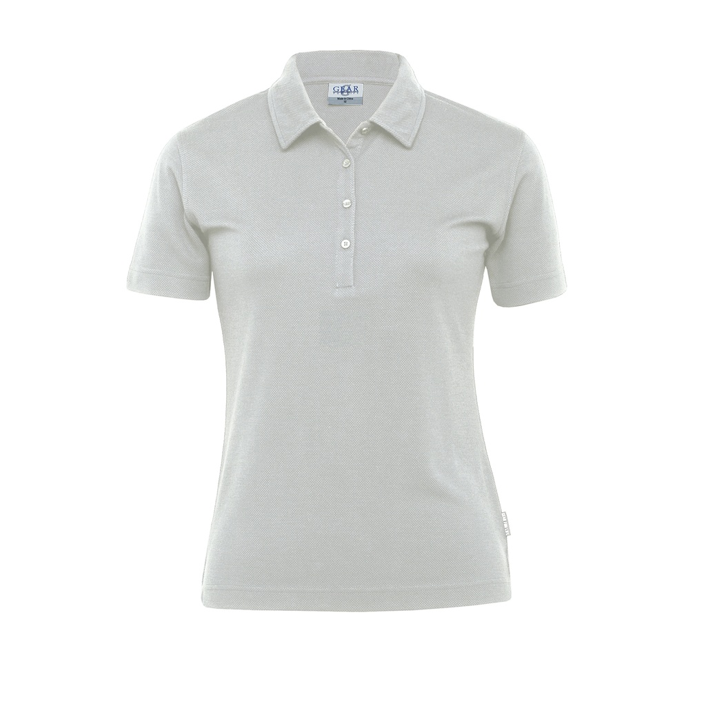 [OWPCP-ALUMINIUM-8] OWPCP - Pinacool Eco Polo - Womens (8, Aluminium)