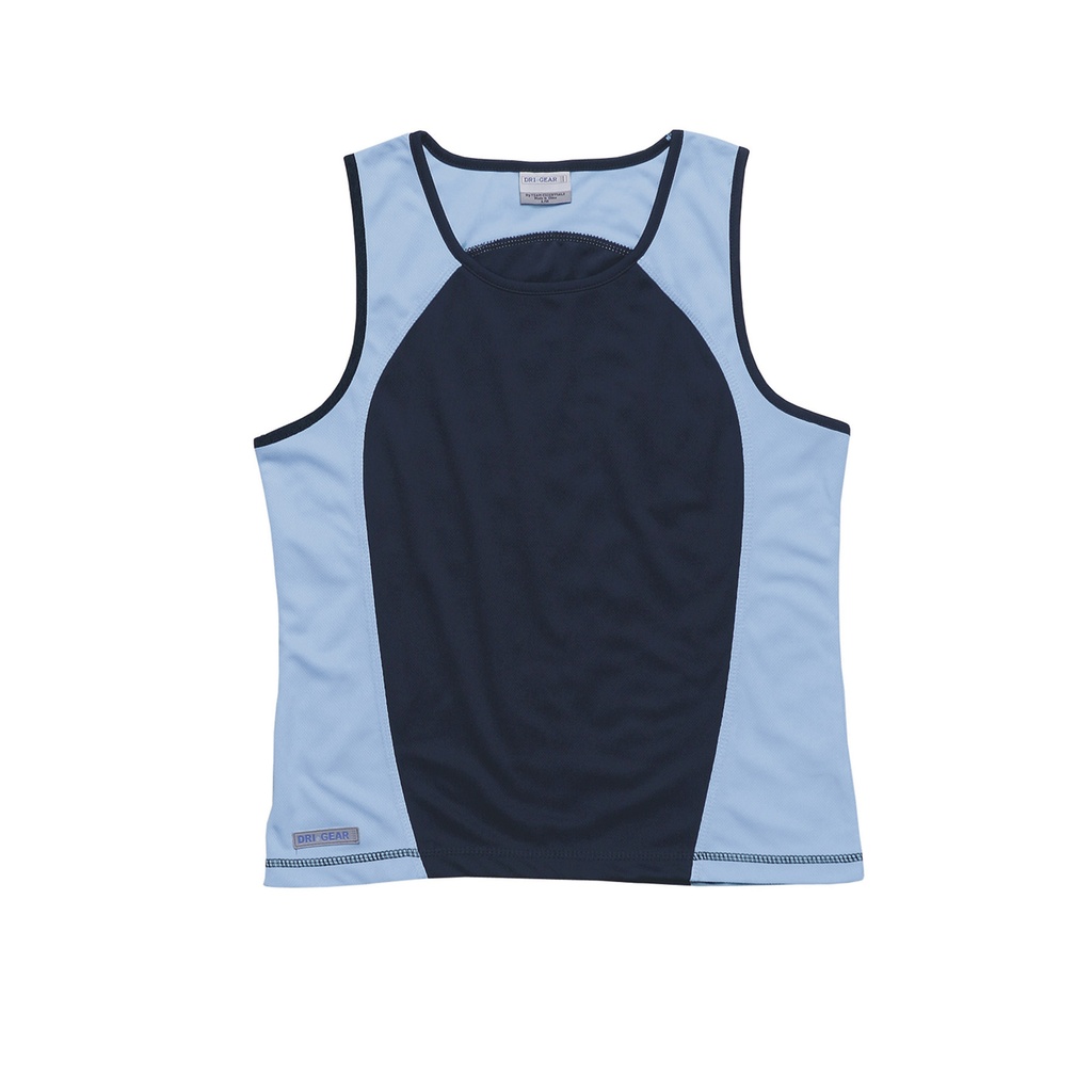 OWDGS(C) - Dri Gear Active Contrast Singlet - Womens