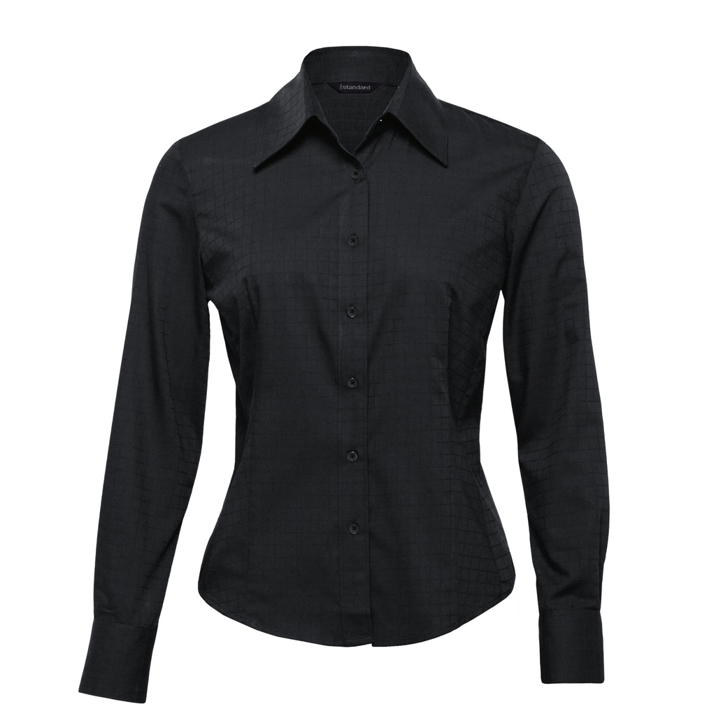 [OWTM-BLACK-8] OWTM - The Metro Knightsbridge Shirt – Womens (8, Black)