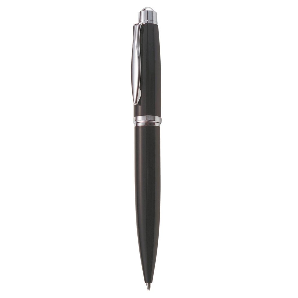 [728BK-BLACK-STANDARD] 728BK - Tuncurry Series - Twist Action Ballpoint Pen - Black