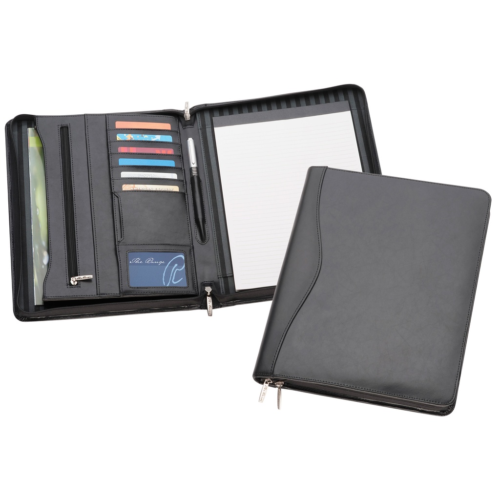 884BK - A4 Leather Compendium