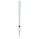 2455 - Ribbon Lanyard - White