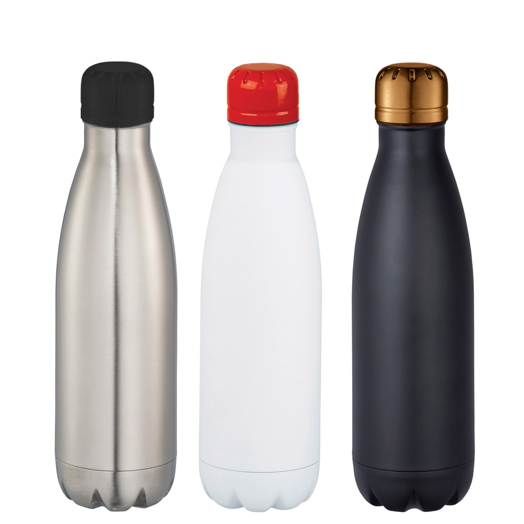 [4099-BLACK/COPPER-STANDARD] 4099 - Mix-n-Match Copper Vacuum Insulated Bottle (Black/Copper)