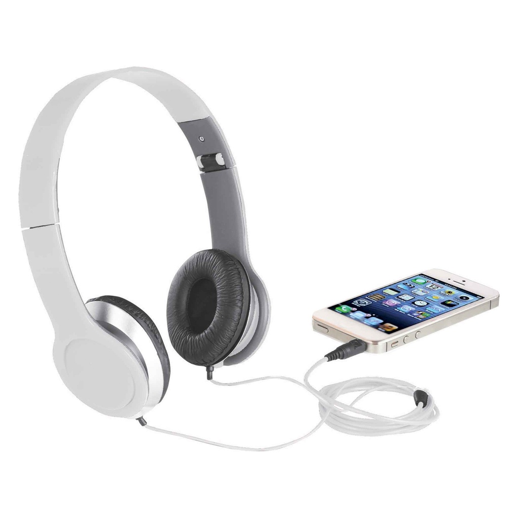 7707WH - Atlas Headphones - White