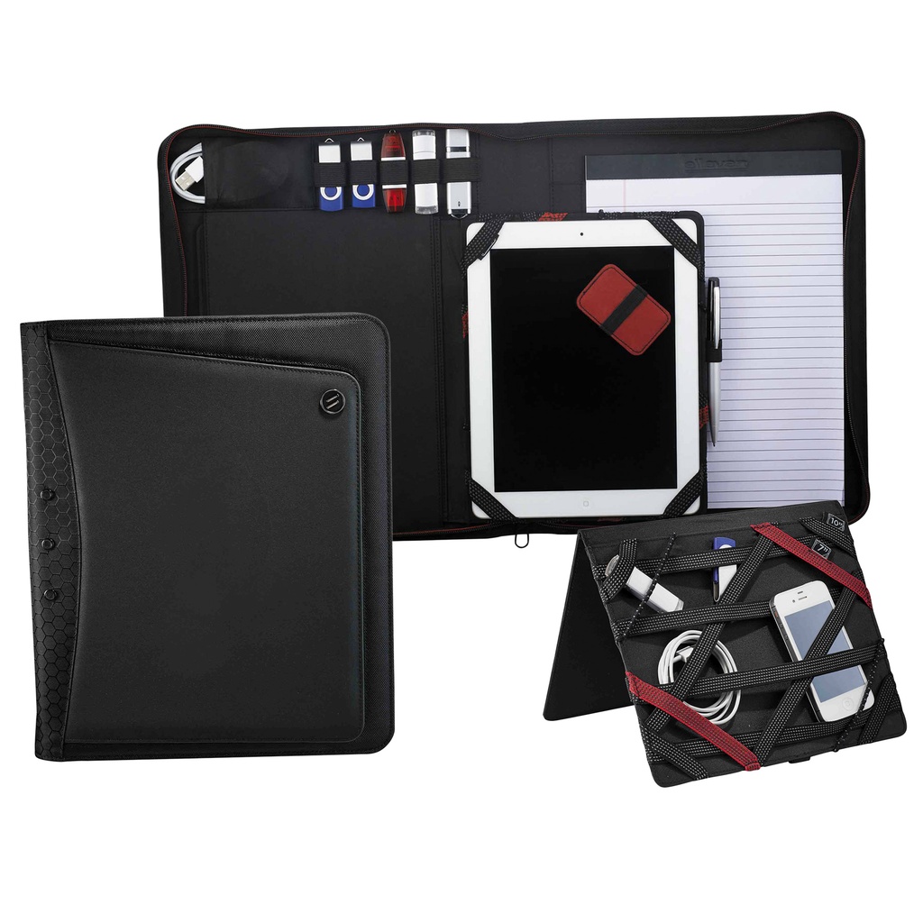 [EL017-STANDARD-STANDARD] EL017 - Elleven Vapor Zippered Padfolio