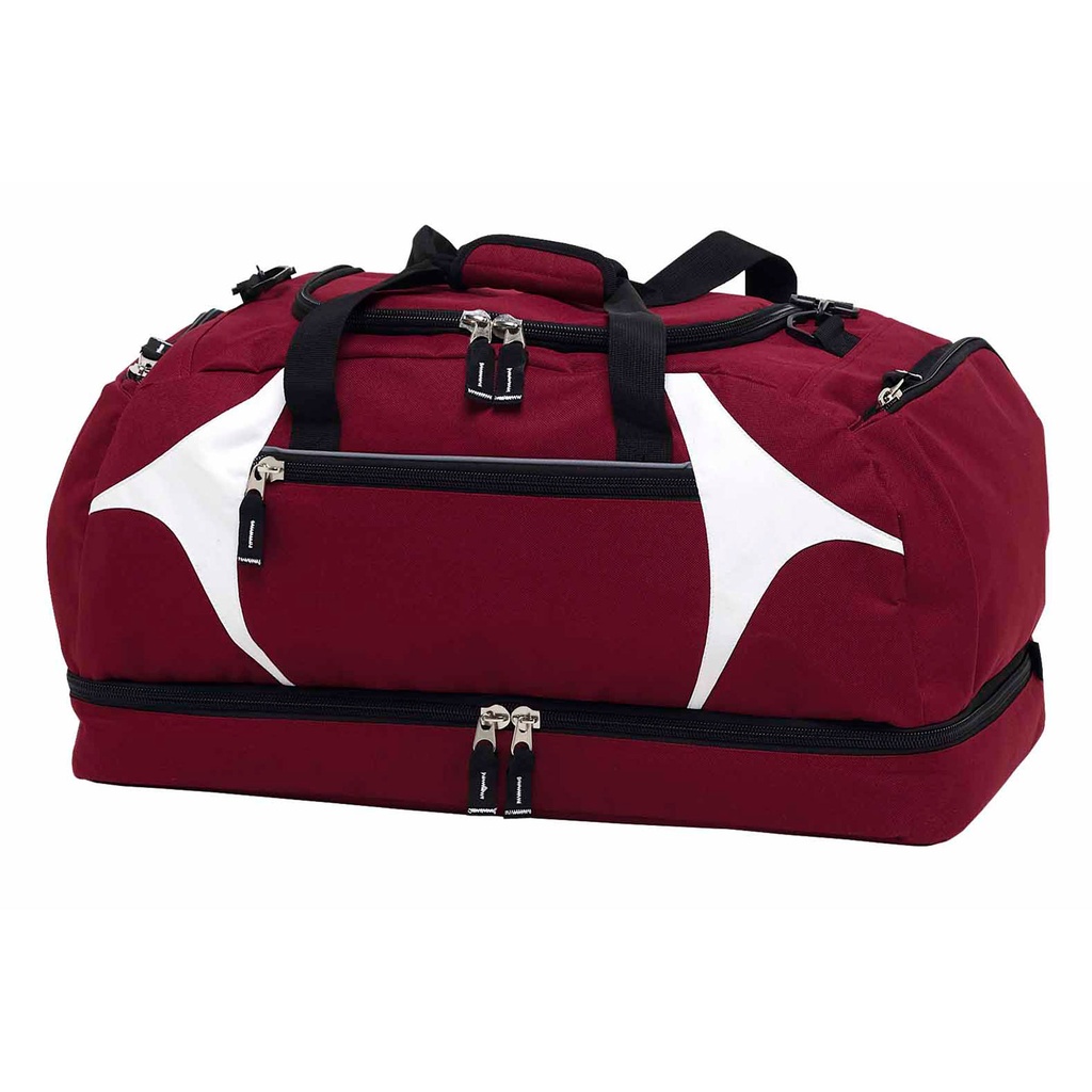 [BSPS-BLACK/CHARCOAL-STANDARD] BSPS - Spliced Zenith Sports Bag (Black/Charcoal)