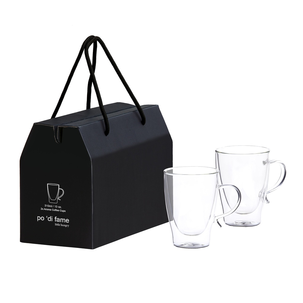 POAGC - Aroma Glass Coffee Cup Set