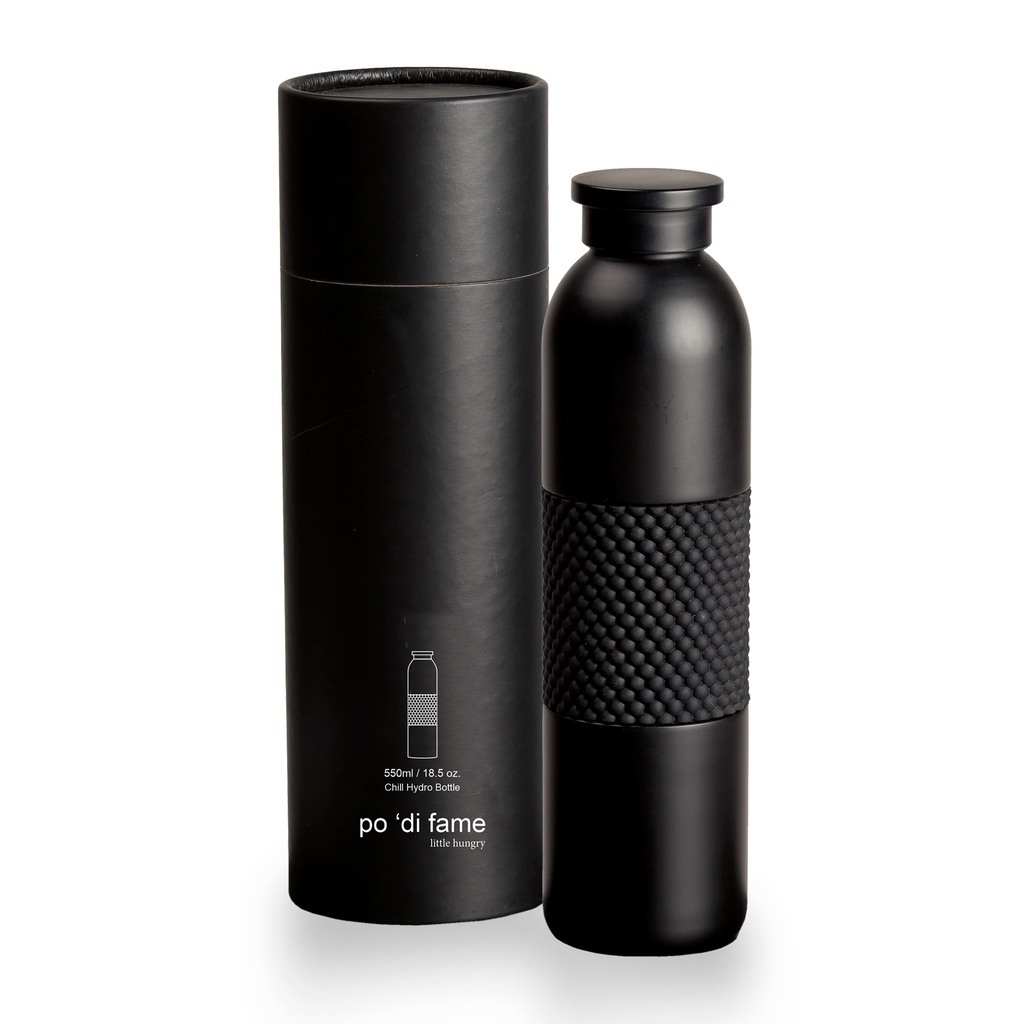 [POCHB-MATT BLACK-STANDARD] POCHB - Chill Hydro Bottle