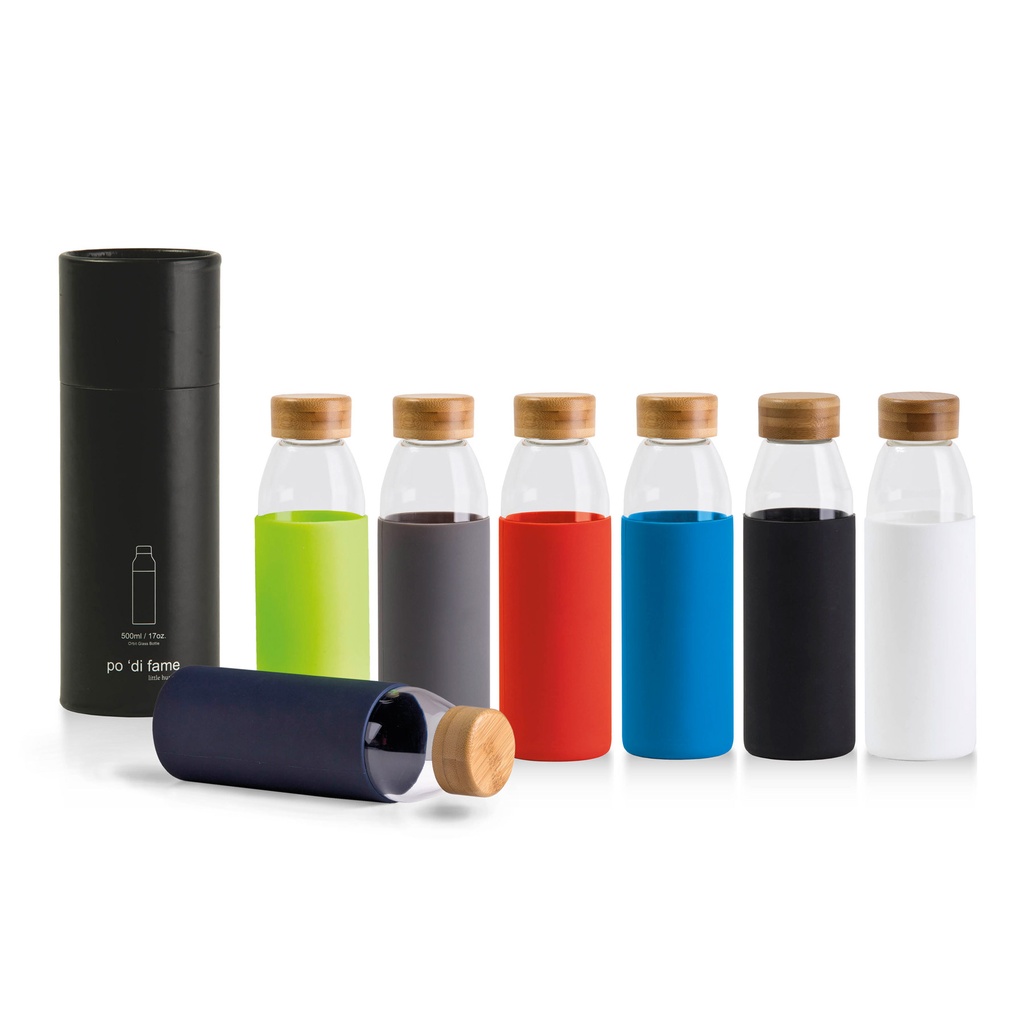 [POGB-BLACK-STANDARD] POGB - Orbit Glass Bottle (Black)