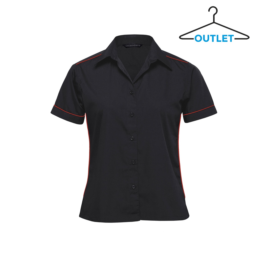 [OWTMT-BLACK/RED-8] OWTMT - The Matrix Teflon Shirt - Womens (8, Black/Red)