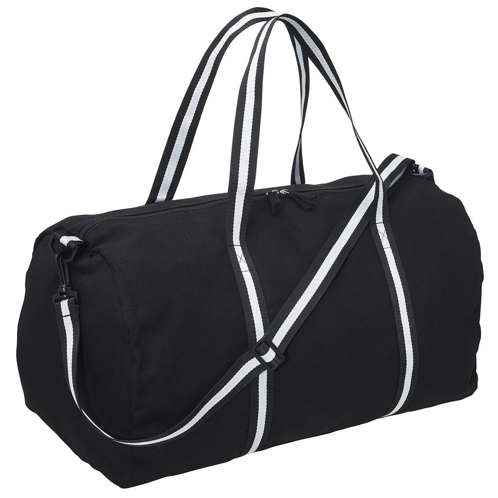 [1973-BL] Trekker Canvas Duffle - 1973 (Black)