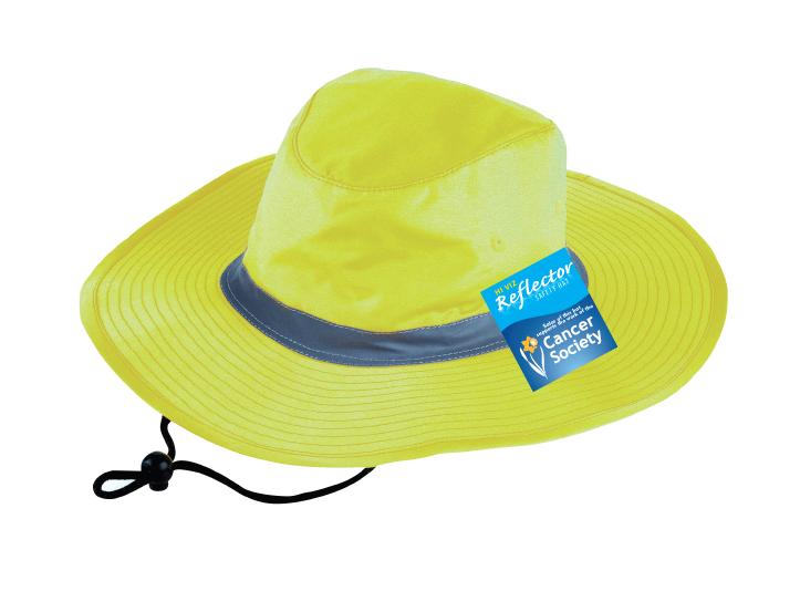 Hi Viz Reflector Safety Hat - 3900