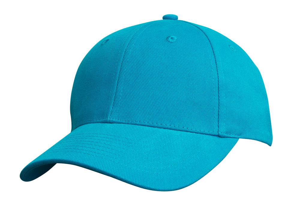 [4171-AQ] Heavy Brushed Cotton Cap - 4171 (Aqua)