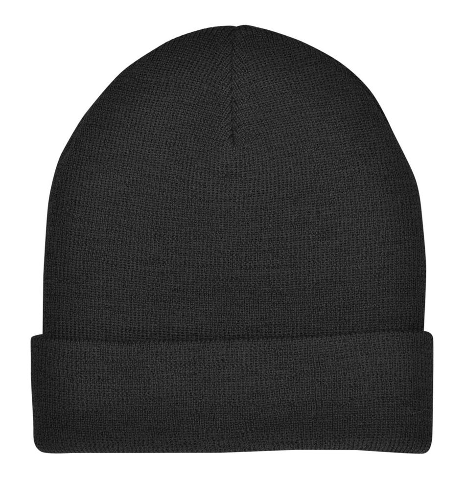 [4367-BL] 100% Wool Beanie - 4367 (Black)