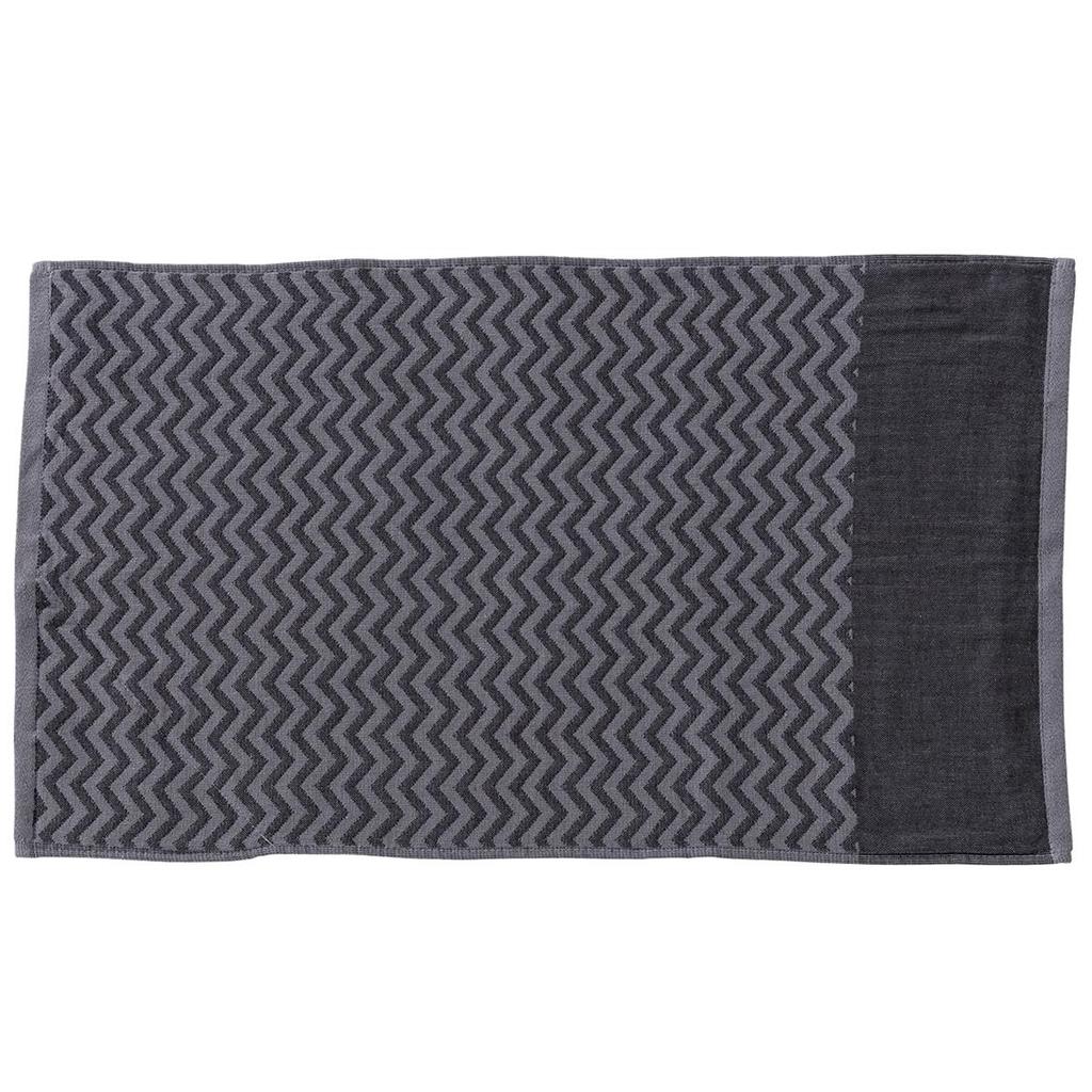 [M118-BL.GY] Elite Gym Towel - M118 (Black,Grey)