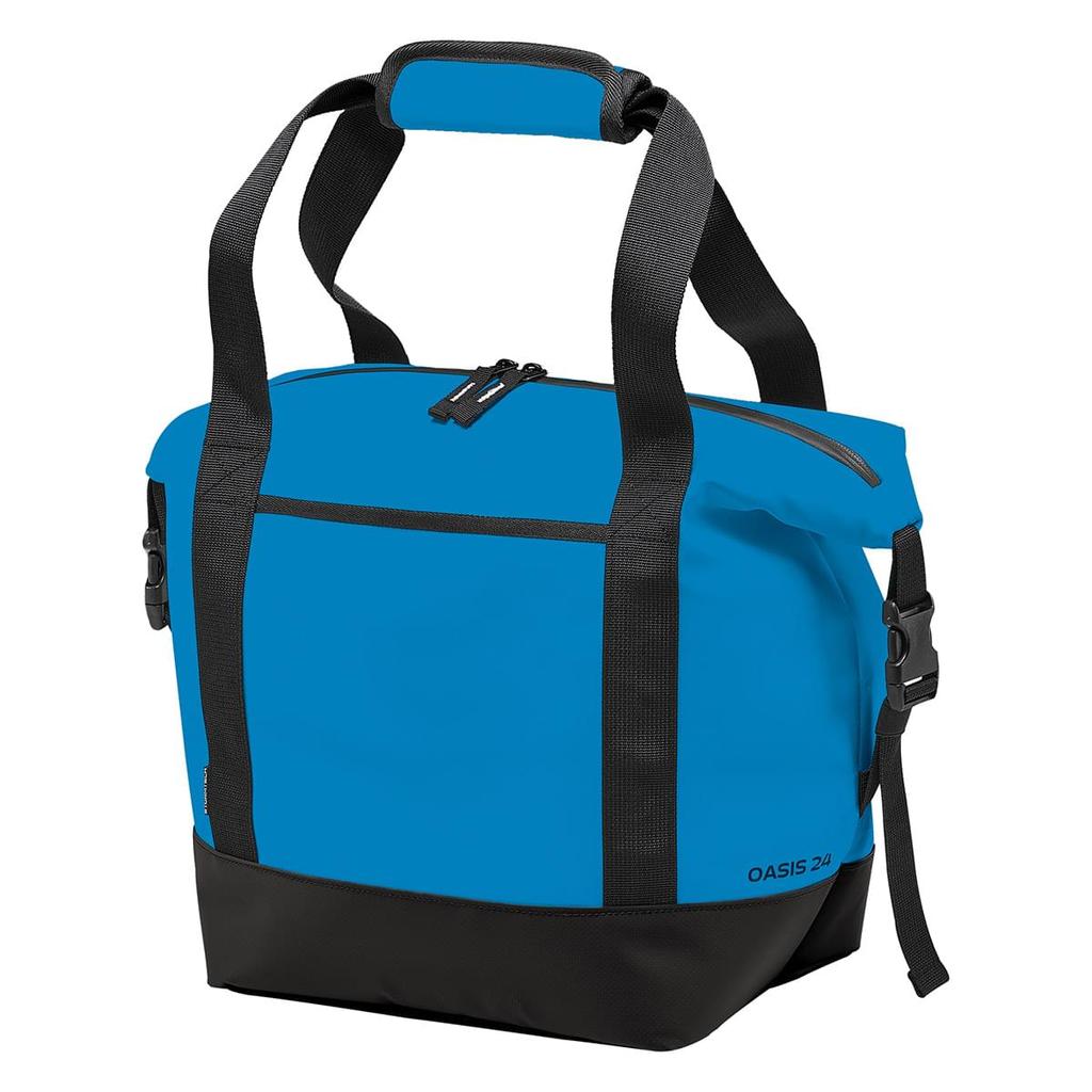 [MCX-1-BL.ABLU] Oasis 24 Pack Cooler Bag - MCX (Black,Azure Blue)