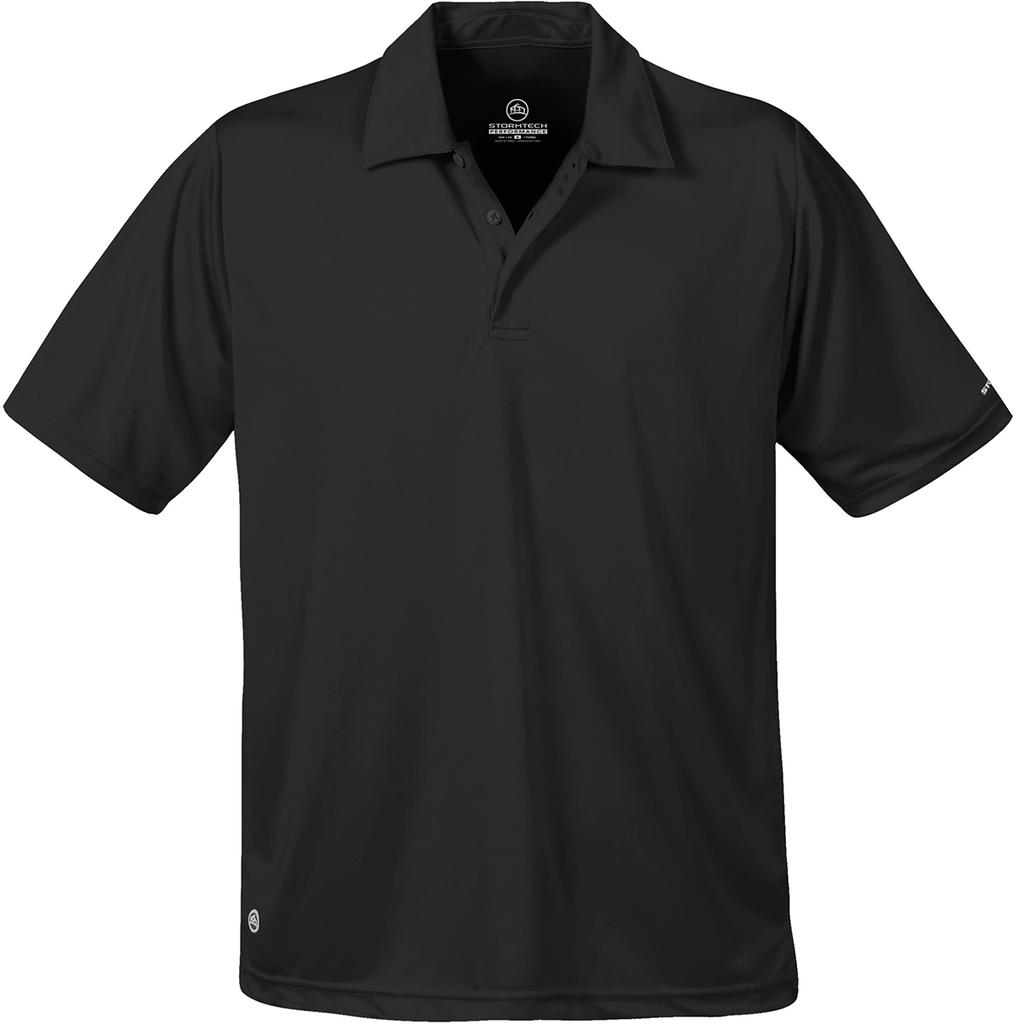 [PS-1-BL-S] Stormtech Men's Apollo H2X-DRY Polo - PS (Black)