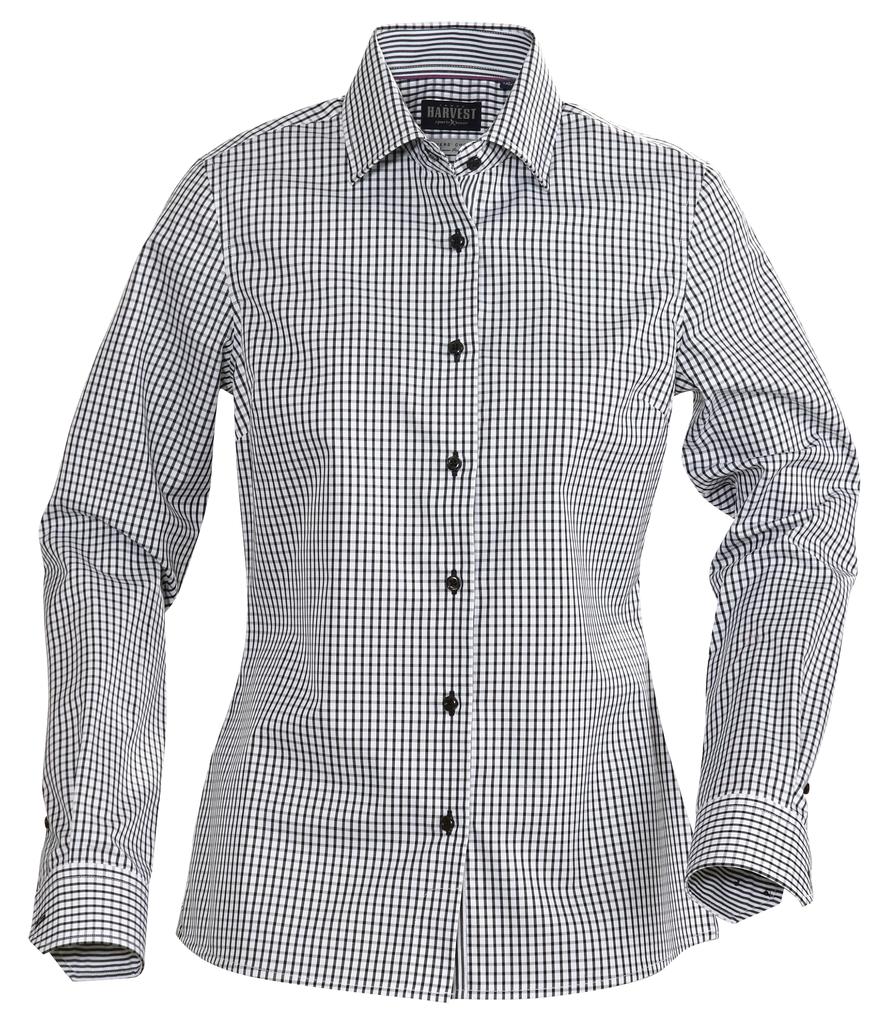 [TRIBL-BL-S] James Harvest Tribeca Ladies - TRIBL (Black Check)