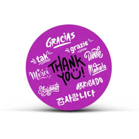 [100114] AD Labels 60mm - Circle - 100114