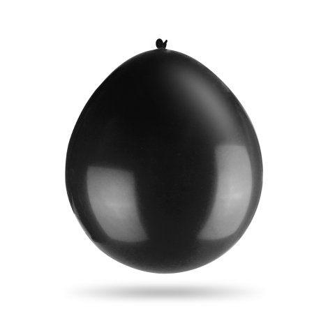 [130024] 30cm Balloons - 107102 (Black)