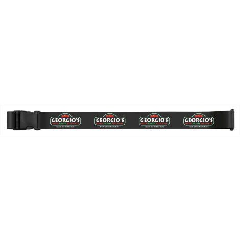 [1080511] Full Colour Luggage Strap - 108051 (Black)