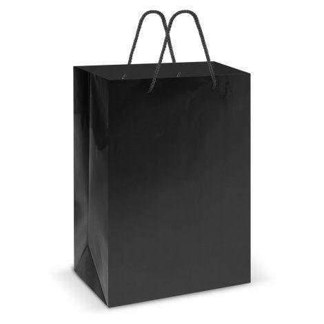 [108445] Laminated Carry Bag - Large - 108513 (Black)