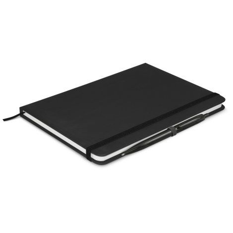 [109962] Omega Notebook With Pen - 108827 (Black)
