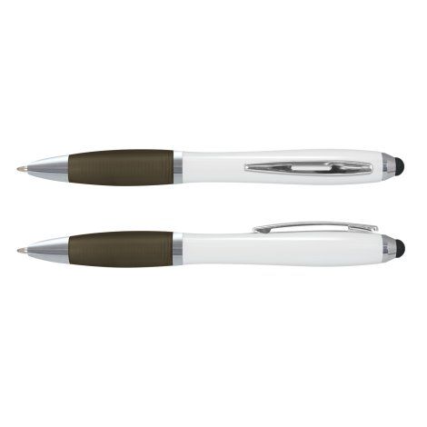 [110977] Vistro Stylus Pen  - White Barrel - 110808 (Black)