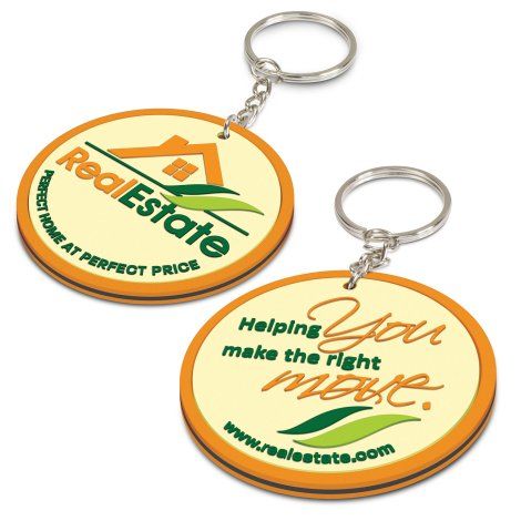 [111770] PVC Key Ring Small - Both Sides Moulded - 111770