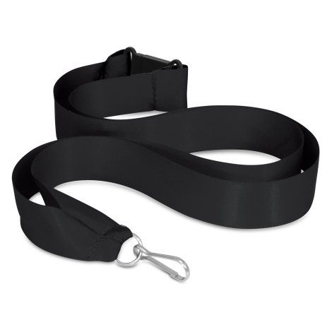 [115687] Ribbon Lanyard - 115688 (Black)