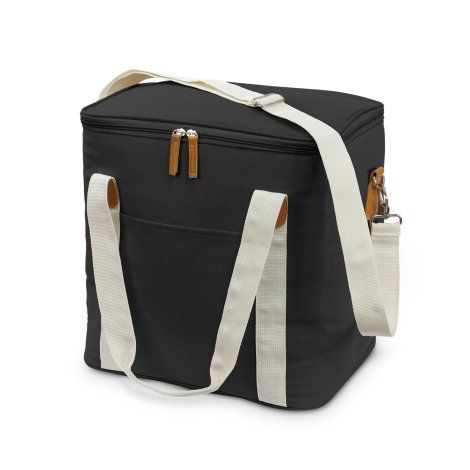 [120169] Canvas Cooler Bag - 116660 (Black)