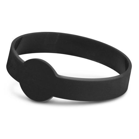 [133250] Xtra Silicone Wrist Band - Embossed - 117056 (Black)