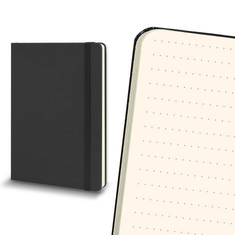 [117173] Moleskine Classic Hard Cover Notebook - Large - 117221 (Black)
