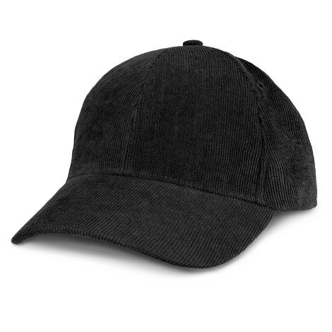 [117666] Corduroy Cap - 200235 (Black)