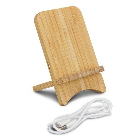 [118455] Bamboo Wireless Charging Stand - 118495