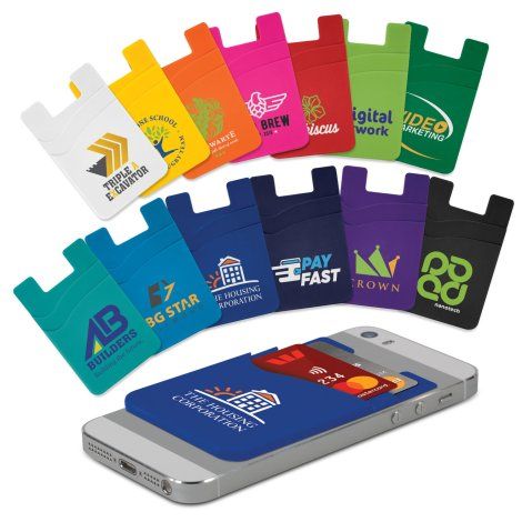 [118530] Dual Silicone Phone Wallet - 118530