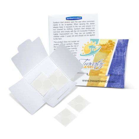 Sunburn Alert Stickers - 119392