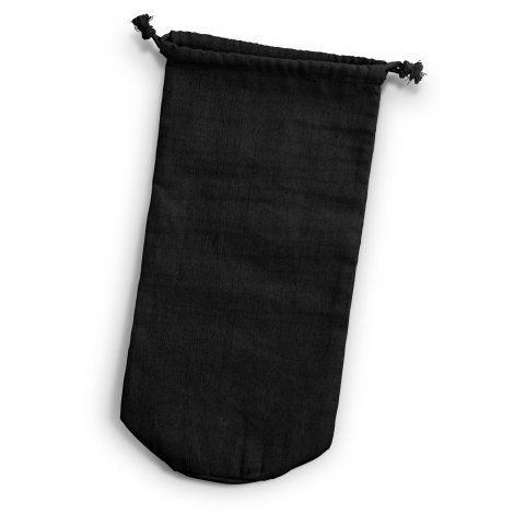 [121518] Cotton Bottle Gift Bag - 121521 (Black)