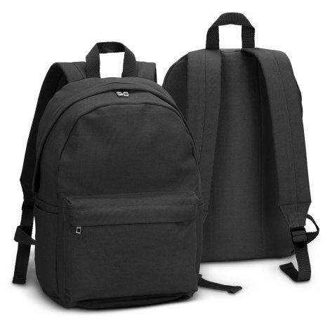 [121455] Canvas Backpack - 121464 (Black)