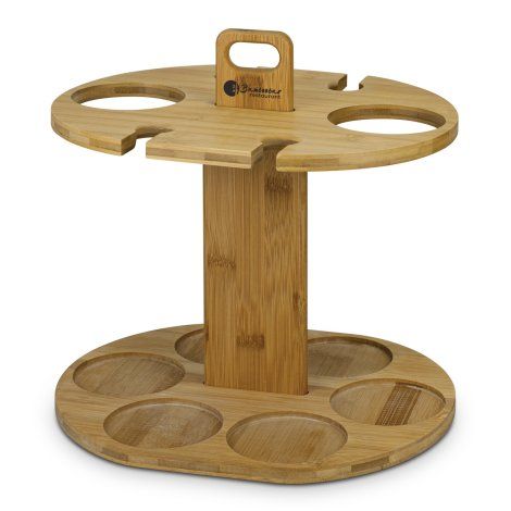 [122204] Bamboo Wine Rack - 122280