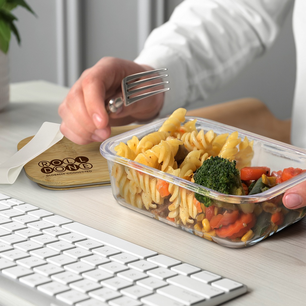 [123104] NATURA Iris Glass Lunch Box - 123101