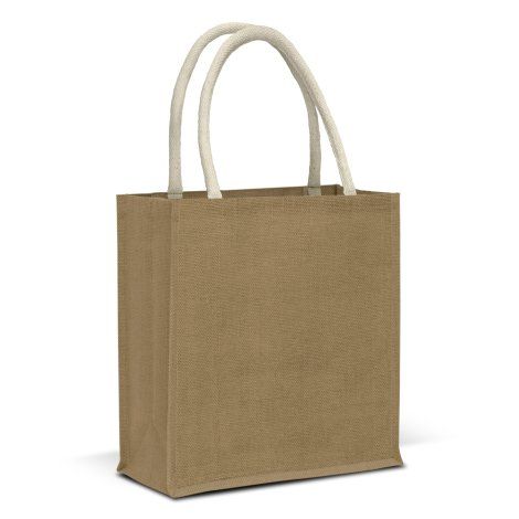 [123387] Lanza Starch Jute Tote Bag - 123582