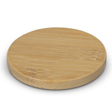 Bamboo Bottle Opener Coaster - Round - 125938