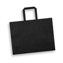 Large Flat Handle Paper Bag Landscape - 125941
