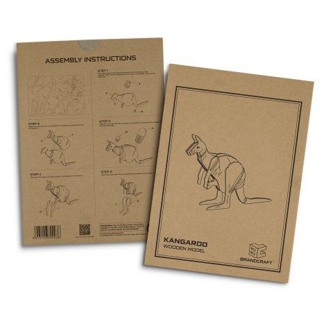 BRANDCRAFT Kangaroo Wooden Model - 124044