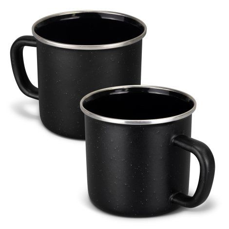 [126173] Bendigo Matte Enamel Mug - 126169 (Black)
