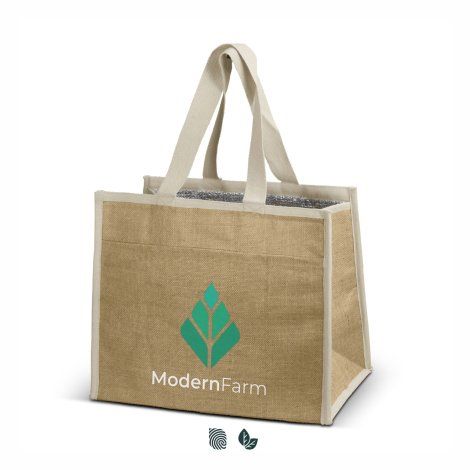 Lumi Jute Cooler Bag - 126875