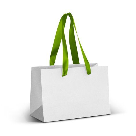 Small Ribbon Handle Paper Bag - Full Colour - 127177