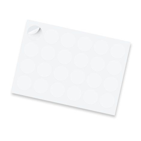 Sticker Sheet 44mm Circle - Gloss - 127921